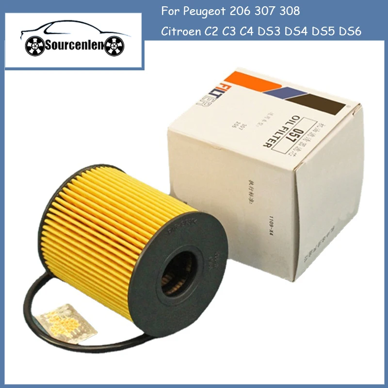 

Масляный фильтр 1109-X4 для Citroen C2 C3 C4 DS3 DS4 DS5 DS6 Peugeot 206 307 308