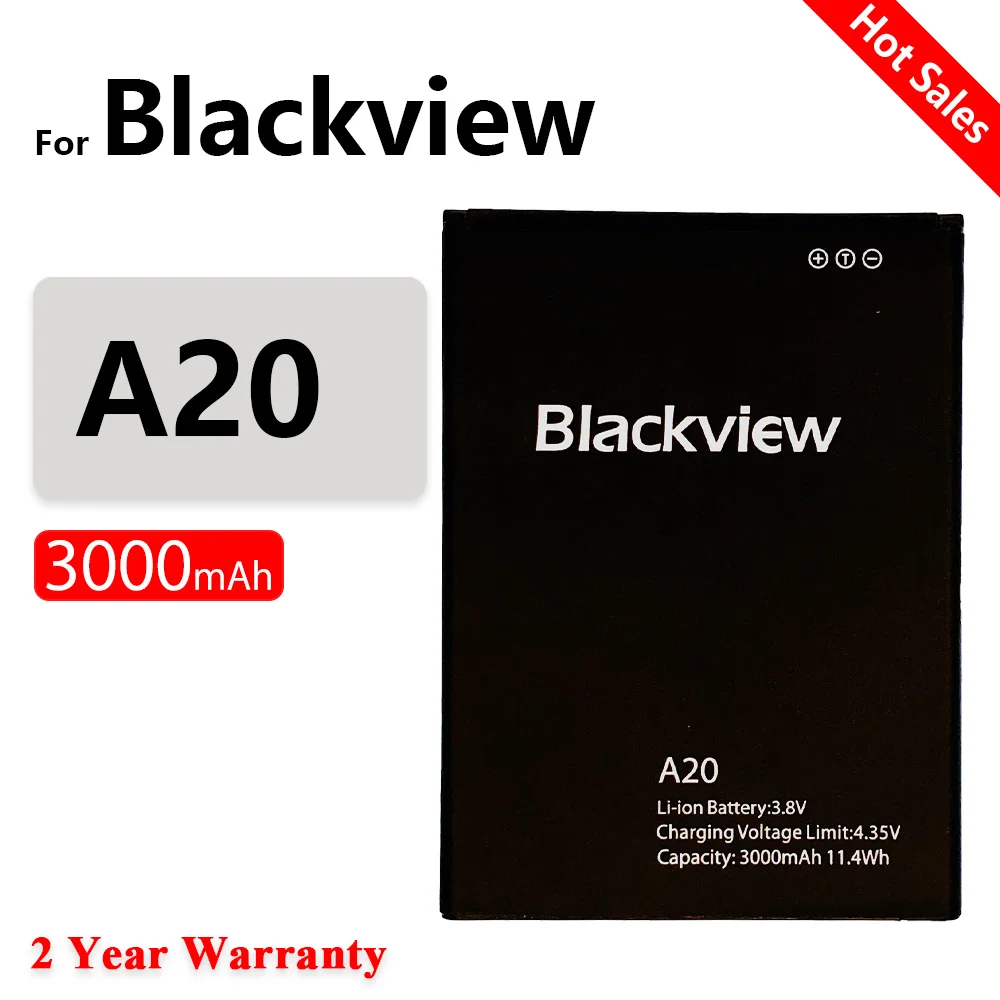 Оригинальная Аккумуляторная батарея для Blackview A5 A7 A8 MAX A9 A20 A30 E7/E7S ULTRA BV2000 BV4000 Pro