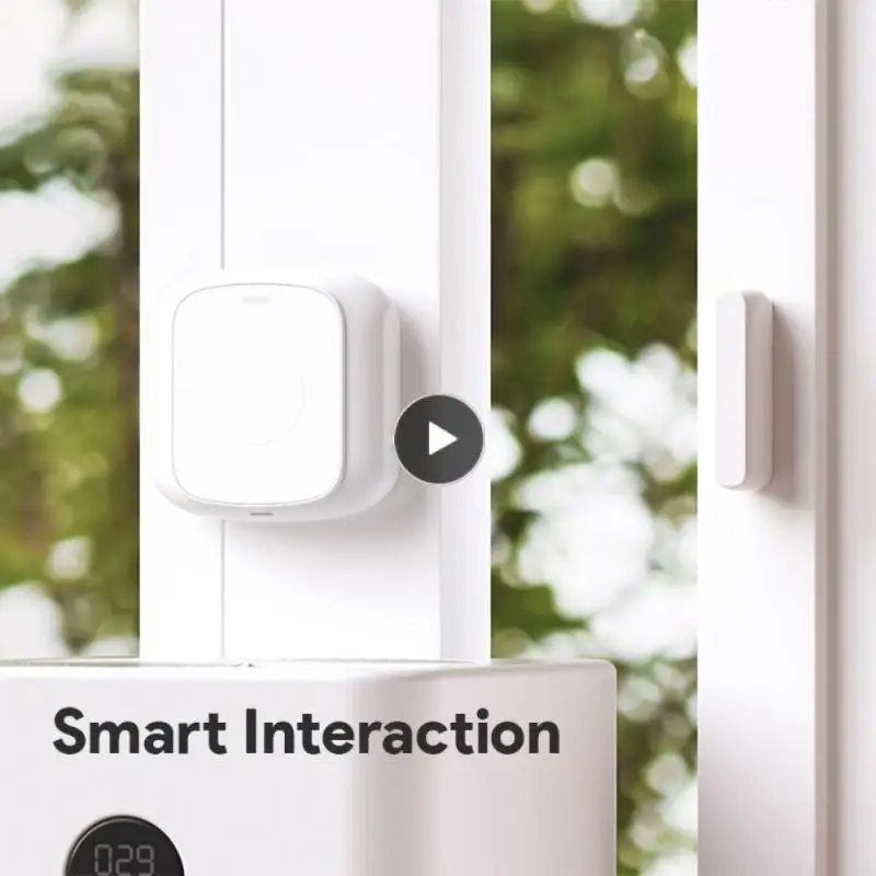 

Security Protection Smart Window Sensor Ultra Low Power Consumption Wifi Door And Window Entry Sensor Door Sensor Scene Function
