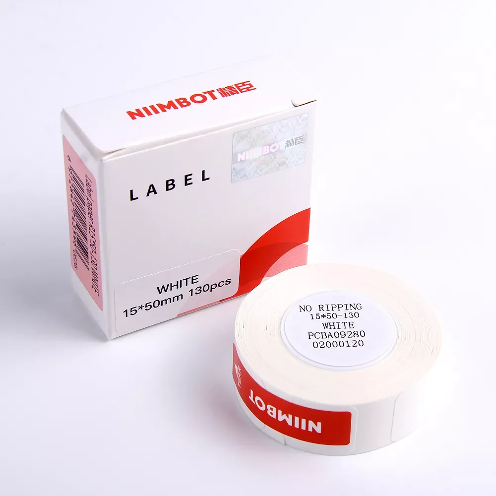 

Niimbot Adhesive Thermal Label for D11 Printer Printing Label Waterproof Anti-Oil Label Scratch-Resistant Label Sticker Paper