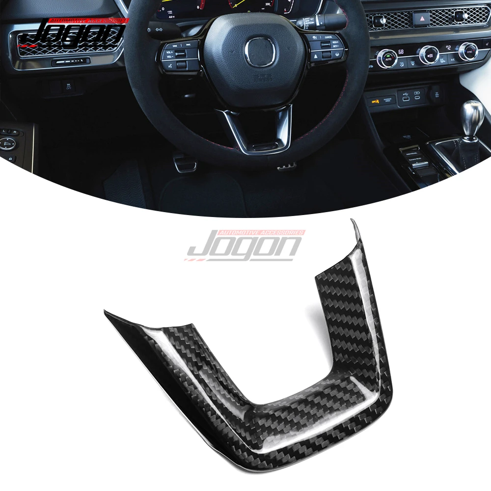 Покрытие панели рулевого колеса из натурального углеродного волокна для салона