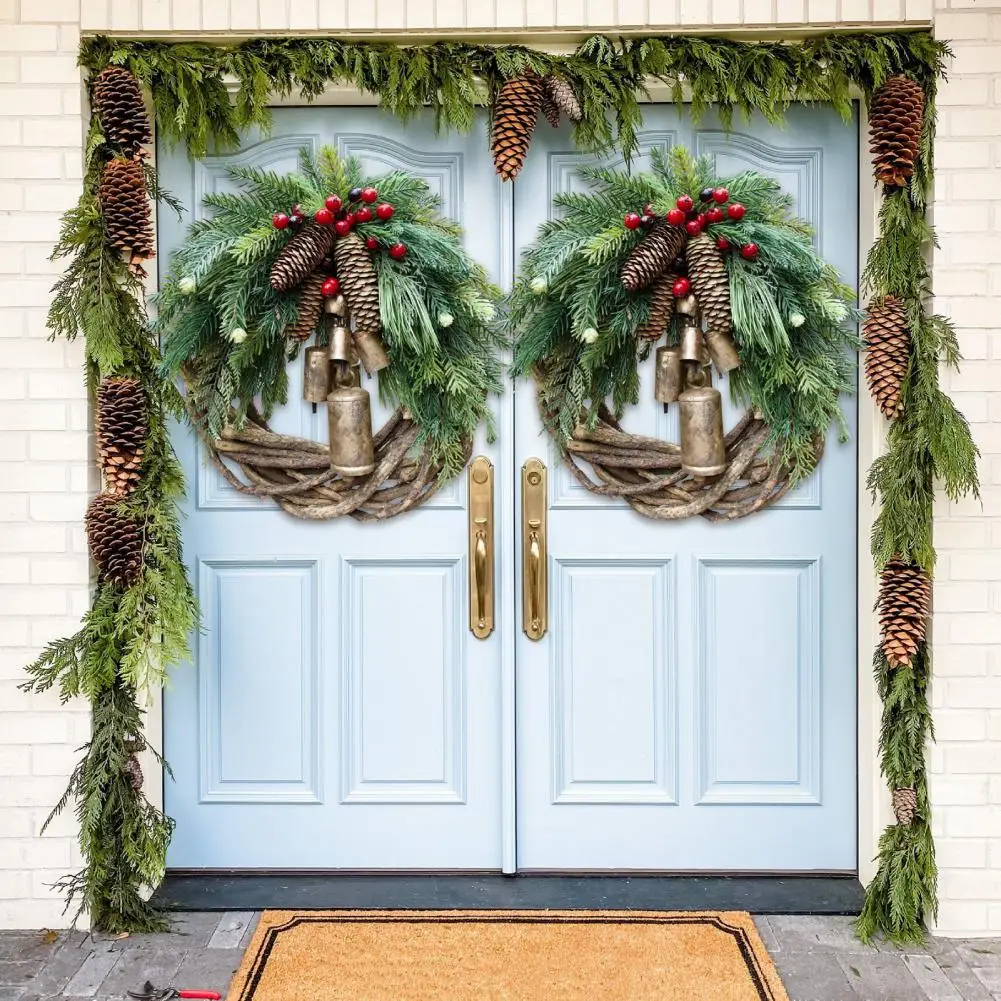 

Нежный Рождественский искусственный венок для фестиваля