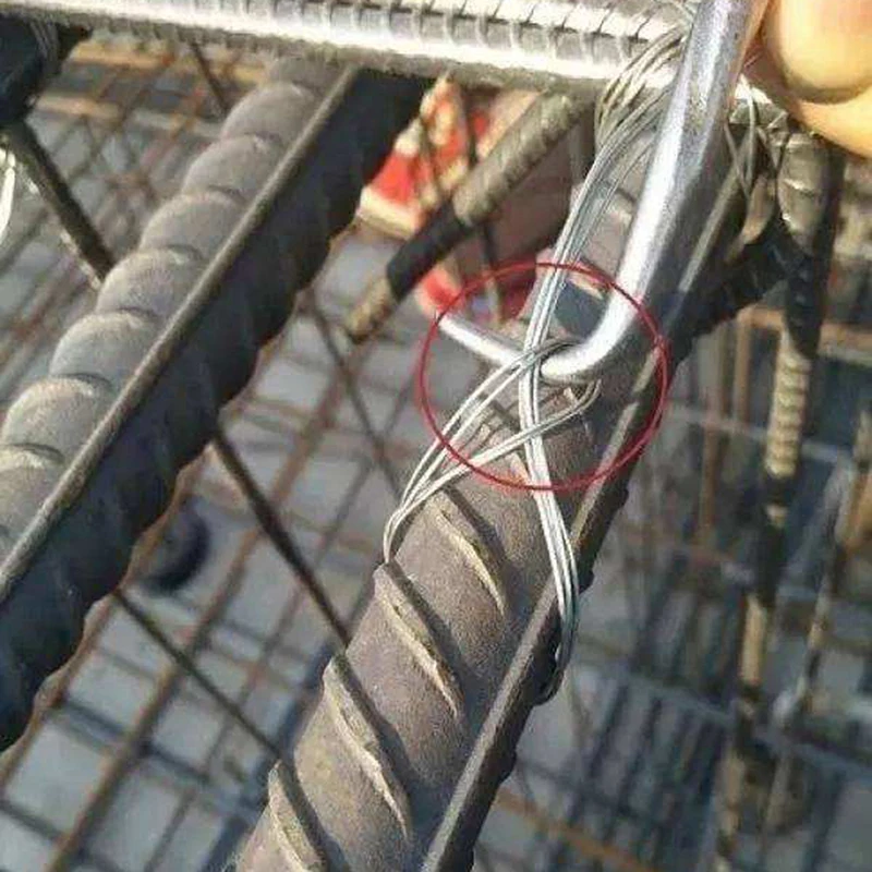 Стальной Трос Для Сухожилий Арматуры С Крючком Ручной Работы Строительный