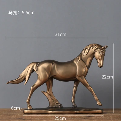 

NEOCLASSICAL CONTRACTED MODEL ROOM HORSE STUDY MODERN SITTING ROOM LIVES IN COLOPHONY ANIMAL TO LAY OUT ORIGINALITY RESIN HOME