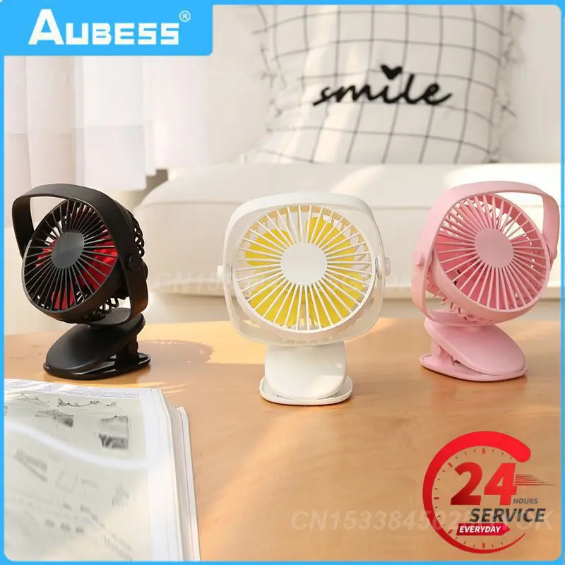 

Electric Portable Hold Small Air Cooler Clip Charging Household Electrical Appliances Desktop Office Desktop Mini USB Fan