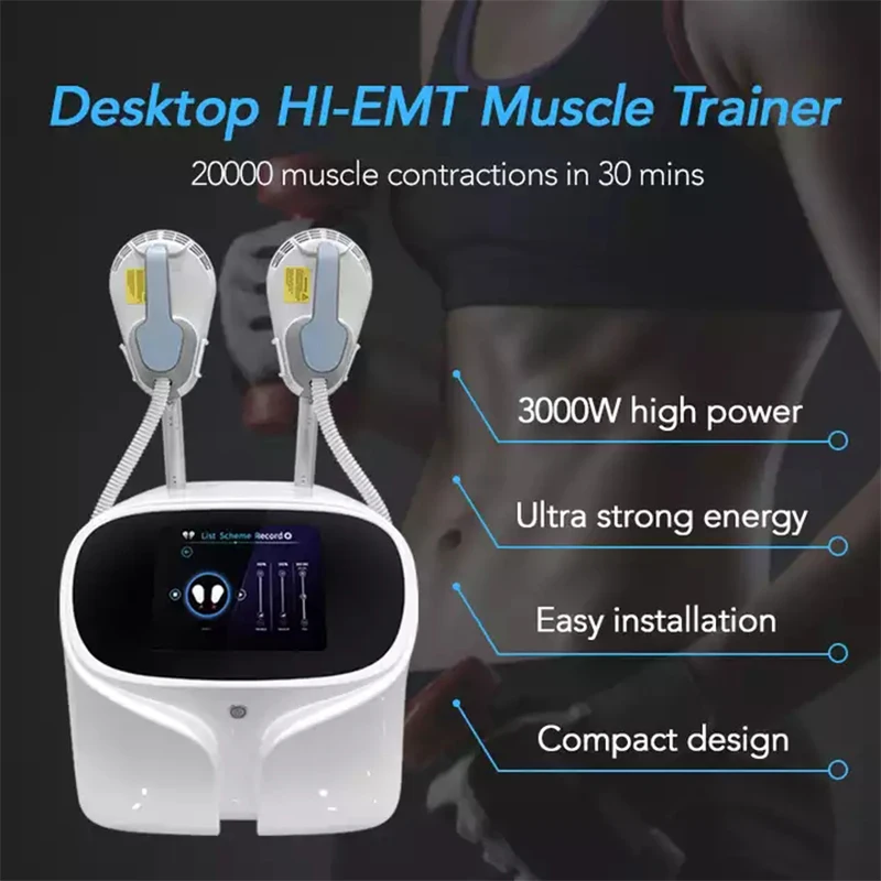

Professional Weight Loss EMSlim ems Electromagnetic Body Sculpting 2 handles Slimming Muscle Stimulate Fat Removal build muscle