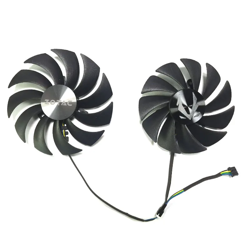 Новый вентилятор охлаждения для графического процессора ZOTAC GeForce RTX 100 88 мм 42 3070 40 4