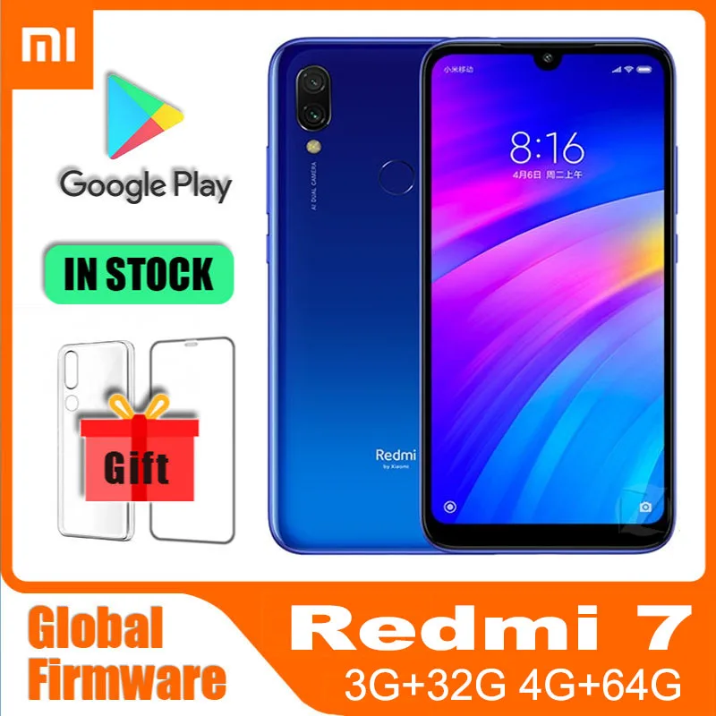 Xiaomi Redmi Note 7/note 7pro/ redmi 7/redmi 7A celular Smartphone Snapdragon 660AIE Android Mobile Phone Camera Cellphone