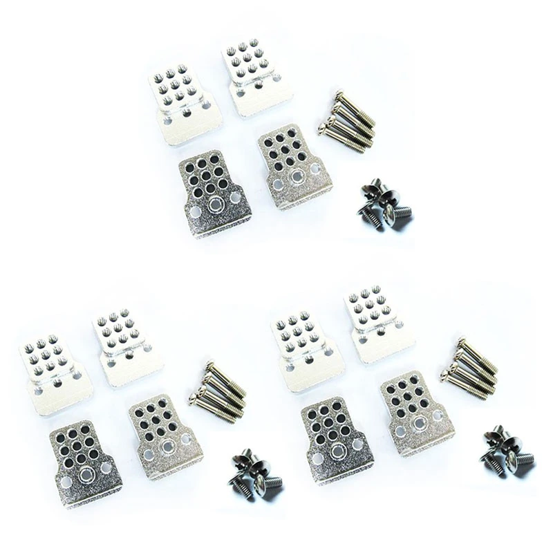 

12Pcs RC Car Metal Shock Tower Bracket Kits Shock Sbsorbers Extension Seatfor For 1/16 WPL C-14/C-14K/C-24/C-24K