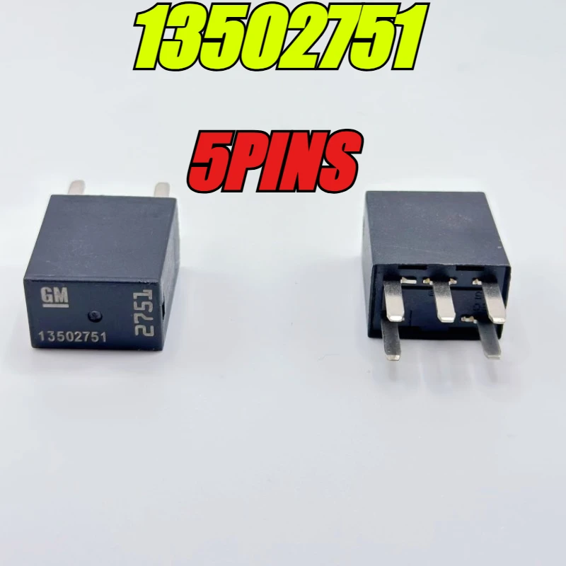 

(Совершенно новый оригинал) 2 шт./лот 100% оригинальное реле: GM 13502751 12 В 13502751 5 контактов автомобильное реле