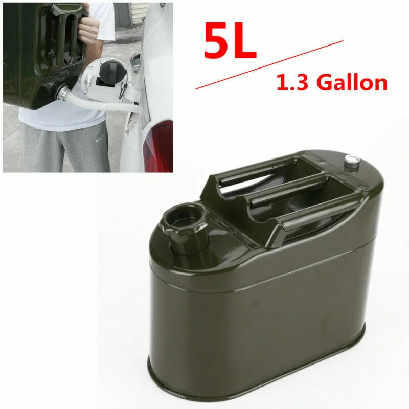 

Запасной топливный бак для мотоцикла 5 л, вертикальный бак, контейнер для бензинового масла для автомобиля, банка