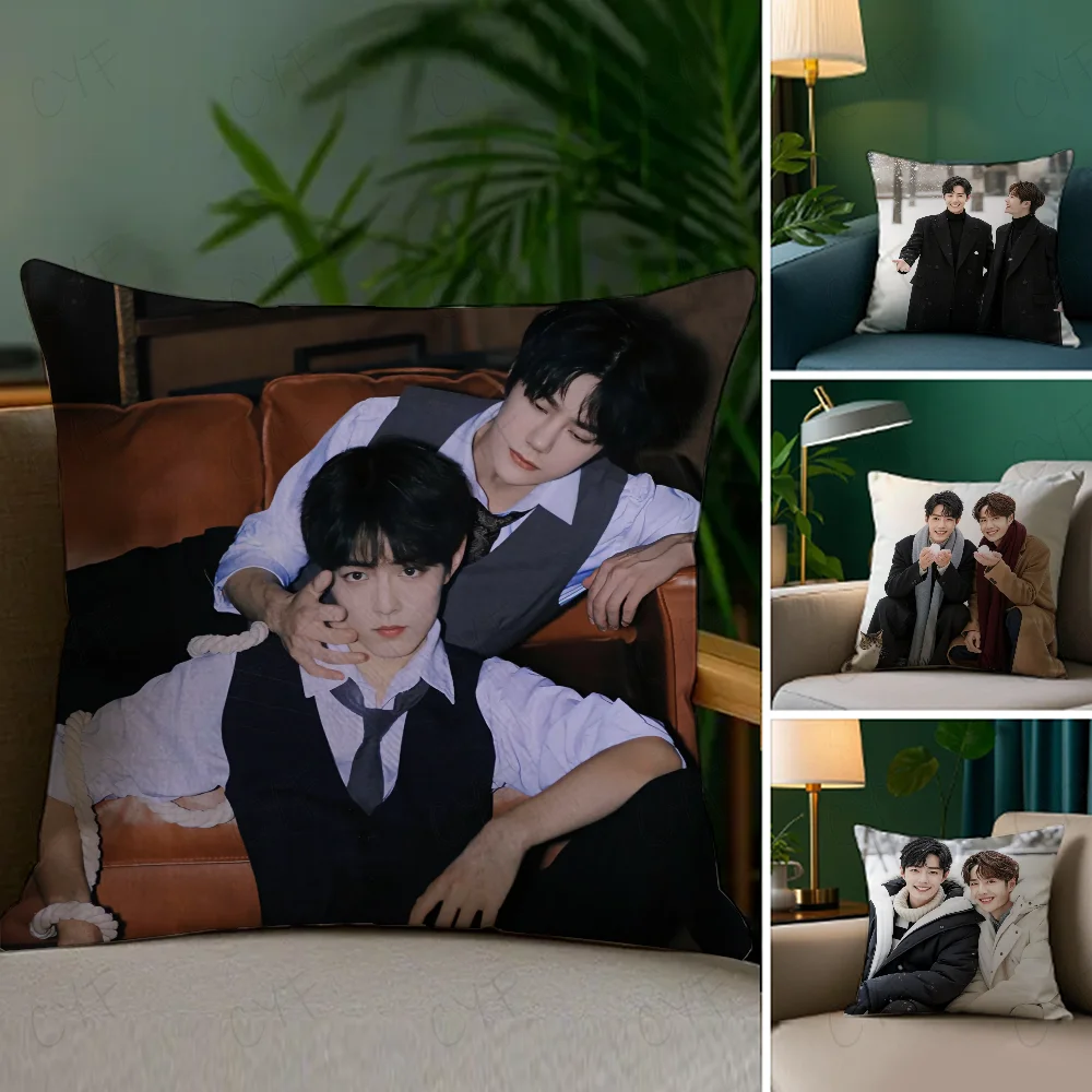 cp Xiao Zhanwang Yibo наволочка противопыльная подушка невидимая молния шелковистая