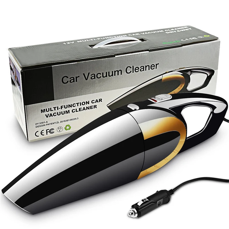 Автомобильный пылесос высокой мощности, 5000 Вт, 12 В, с шнуром питания