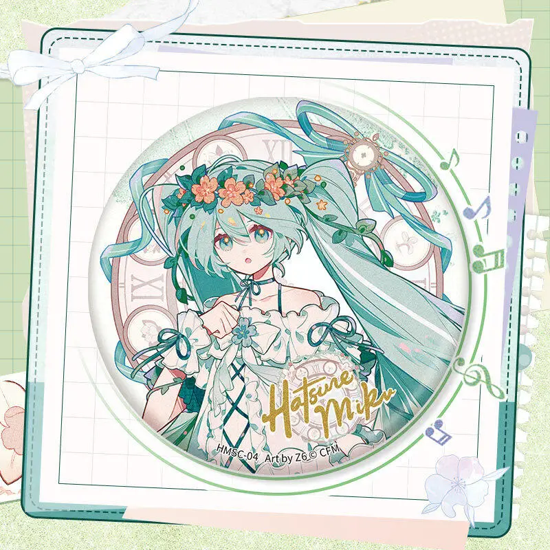 Фото Официальная серия значков Kayou Hatsune Miku Spring Concerto, подлинный аниме-мерч, коллекционный значок из жести, подарок для фанатов №3