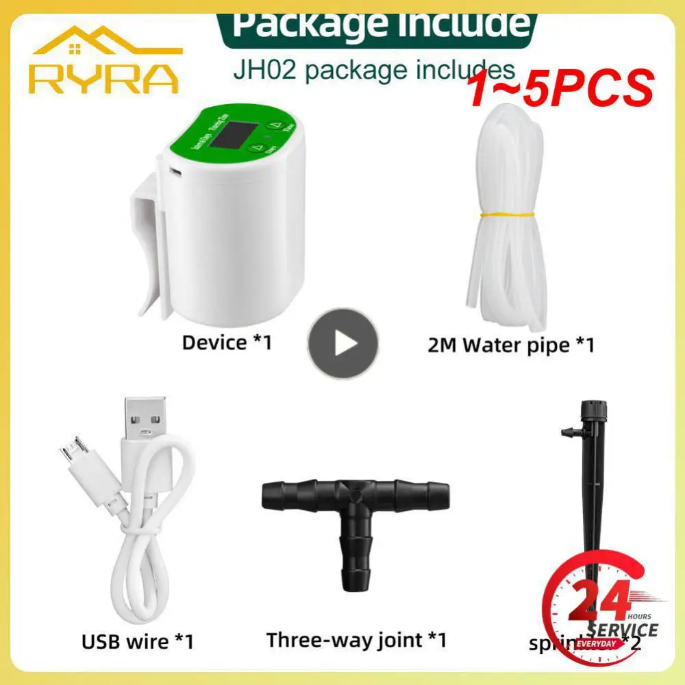 

Насос для капельного орошения, умная система с таймером, солнечная батарея, 1 ~ 5 шт.