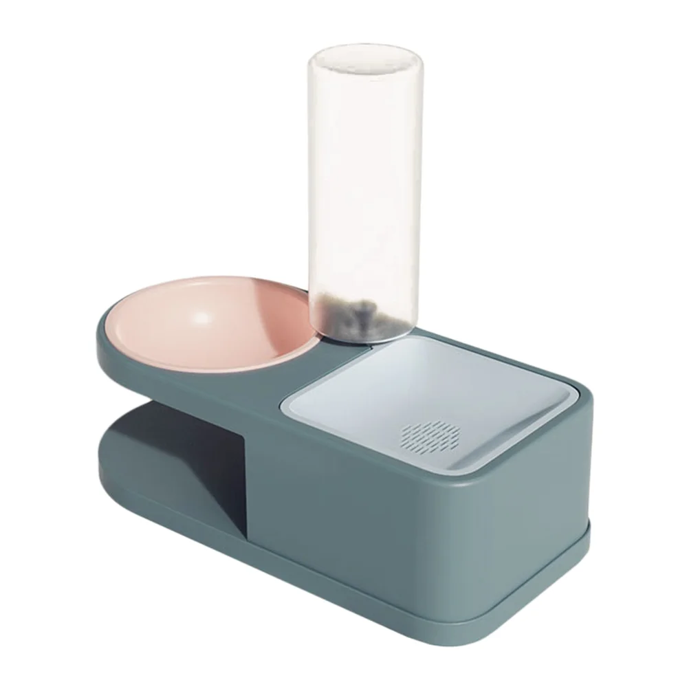 

Creative Pet Drinking Basin Kitten Water Dispenser Cat Food Feeding Bowl