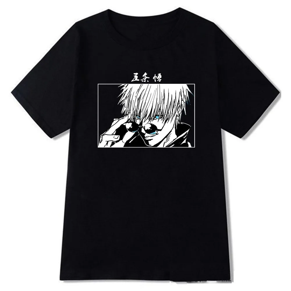 

Jujutsu Kaisen Printed Women T-shirt Loose Round Neck Top men tees