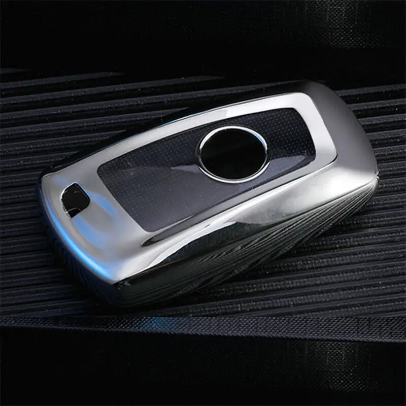 

Чехол для автомобильного ключа, хромированный чехол для BMW 3 4 5 6 7 series X3 X4 X5 X6 F10 F30