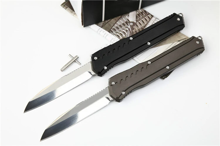 New Outdoor Tactical Folding Knife D2 Blade Aluminum Handle Safety Hunting Survival Pocket Military Knives EDC Tool-BY94 enlarge