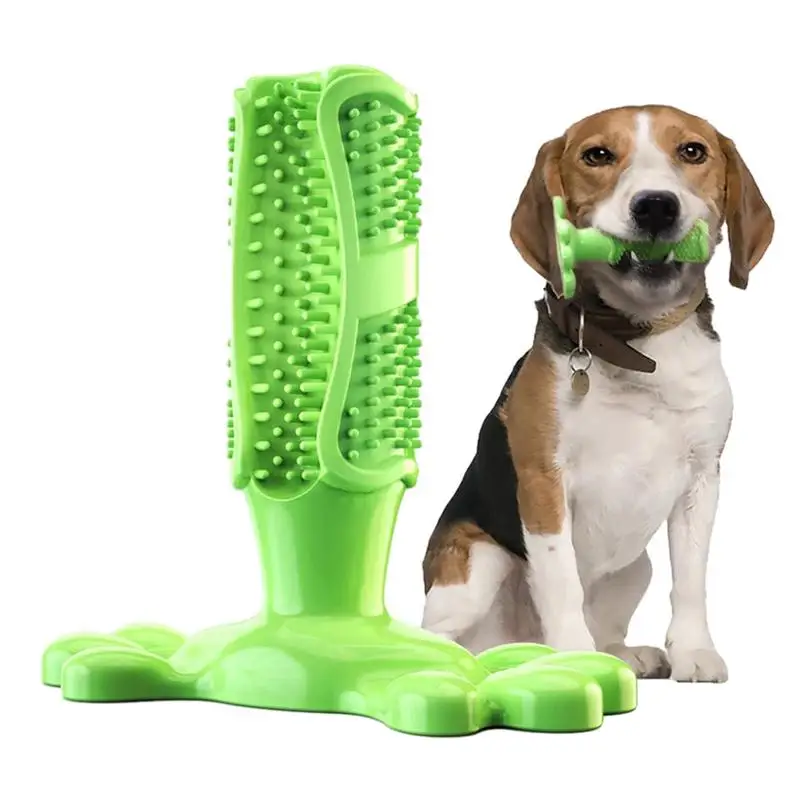 

Dog Chew Toothbrush Large Dogs Teeth Cleaning Chew Toy With Sound Dogs Chew Toys With Squeak For Pet Shelter Garden Home Pet