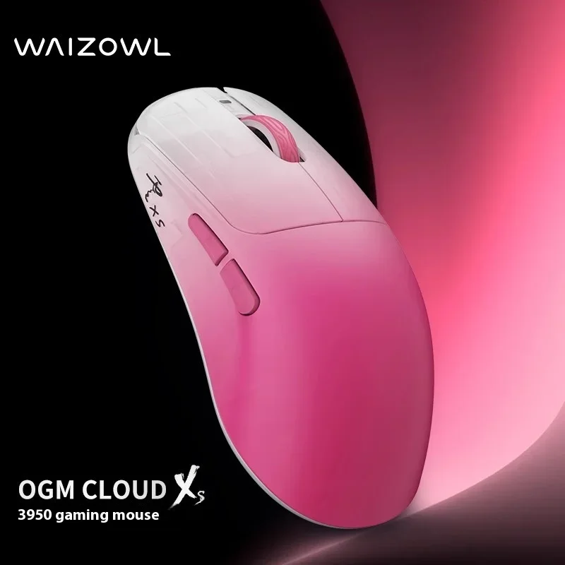 Игровая мышь Waizowl OGM CloudXS, беспроводная 3-режимная мышь для киберспорта PAW3950, легкая мышь по индивидуальному заказу, компьютерные аксессуары, подарки (art.: 3920d3d04fe93) - 3920d3d04fe93