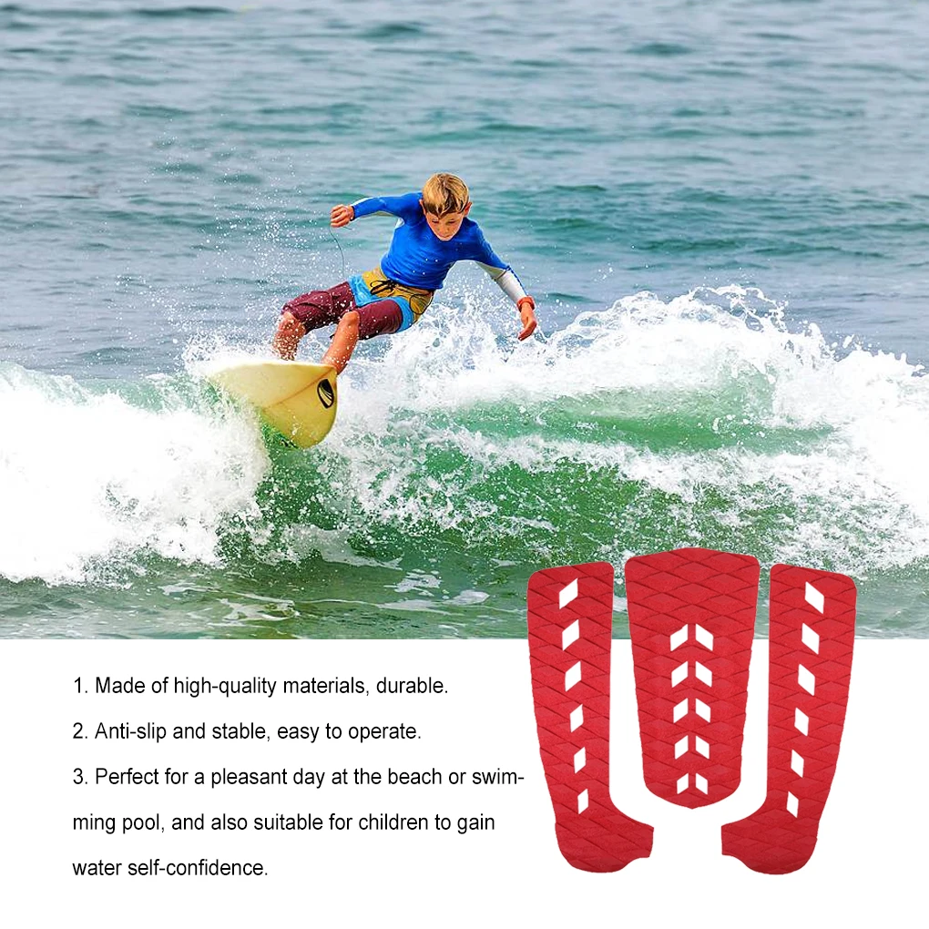 

3 шт., коврики для доски для серфинга из ЭВА