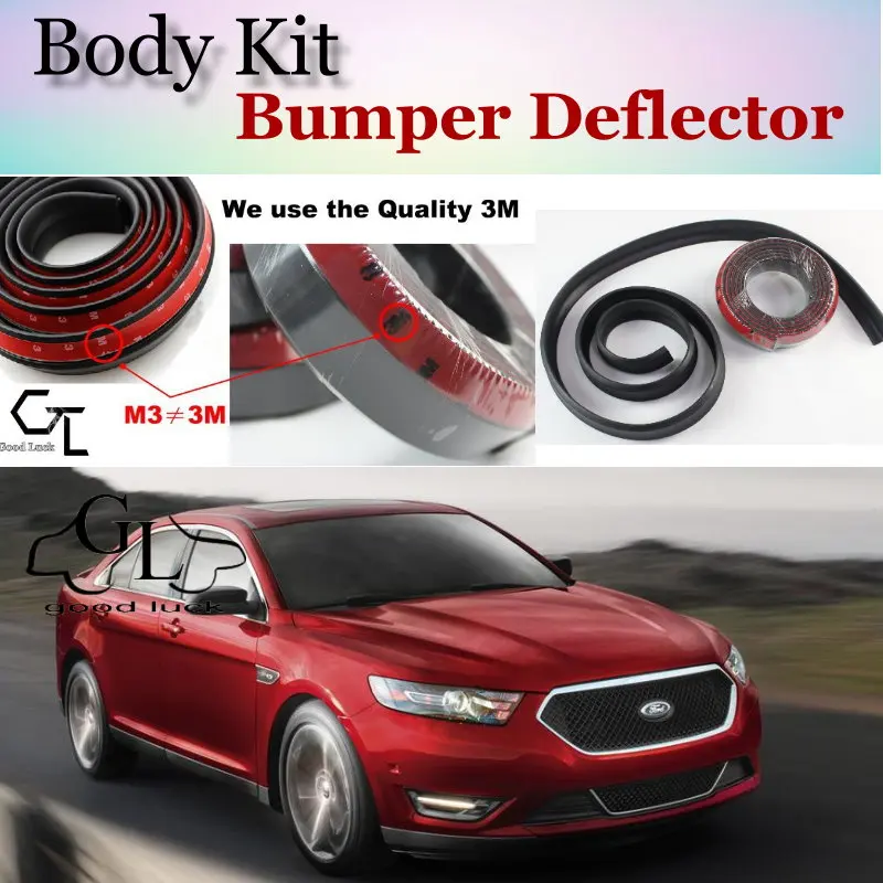

Дефлектор губ бампера для Ford Taurus, передняя юбка спойлера ДЛЯ вентиляторов TopGear, настройка обзора автомобиля/комплект кузова/полоса