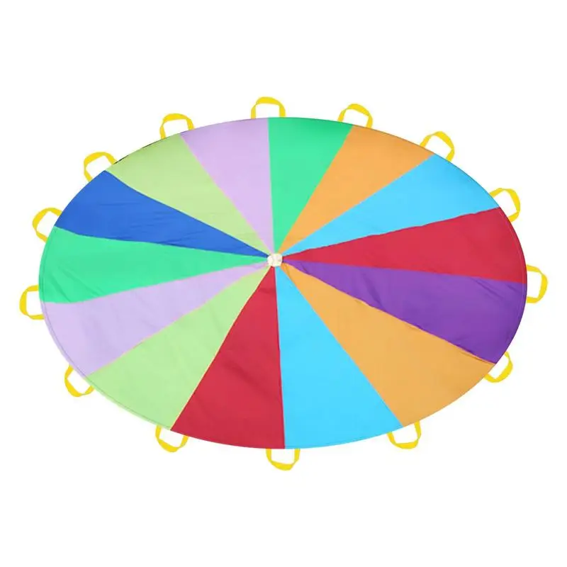 

Parachute Toys For Kids School Parachute Rainbow Parachute Toy Tent Game For Children Gymnastic Cooperative Play And Outdoor Pla