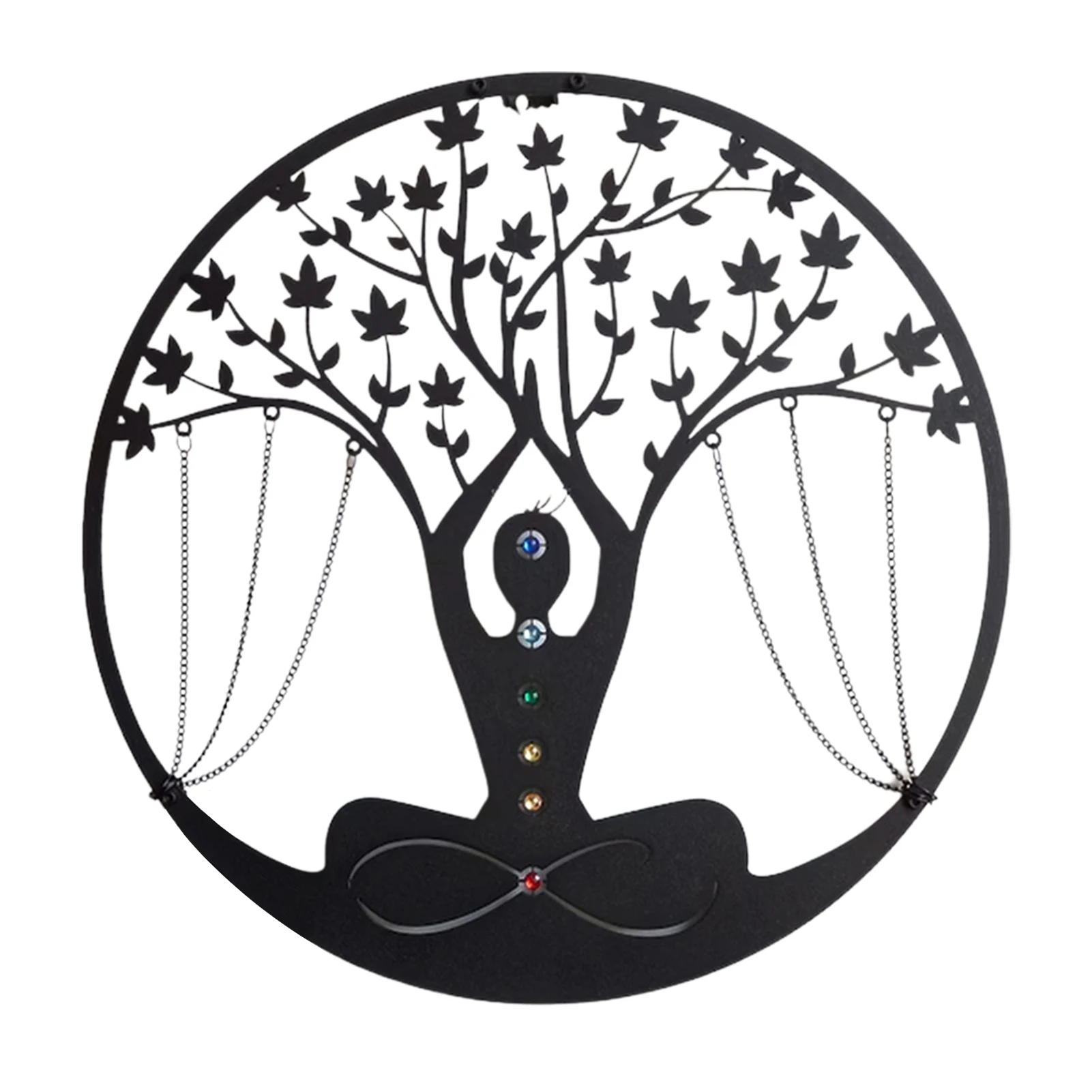 

Wall Decor Wall Decor Wall Decor Yoga Art Abstract Decor Yoga Meditation Metal Wall Hanging Peaces Gifts