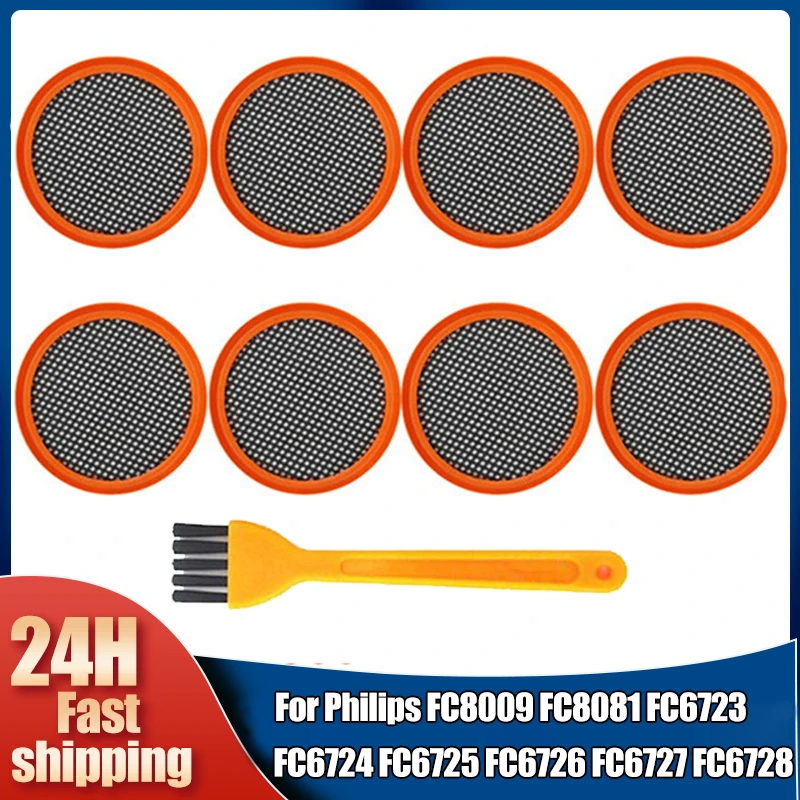 

HEPA Filter Replace Kit For Philips FC8009 FC8081 FC6723 FC6724 FC6725 FC6726 FC6727 FC6728 FC6729 Vacuum Cleaner Accessories