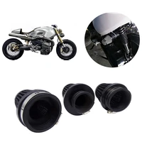 1pc universal motorcycle air filters pod cleaner 35mm 39mm 48mm 54mm 60mm scooter filter element replacement kit accessories