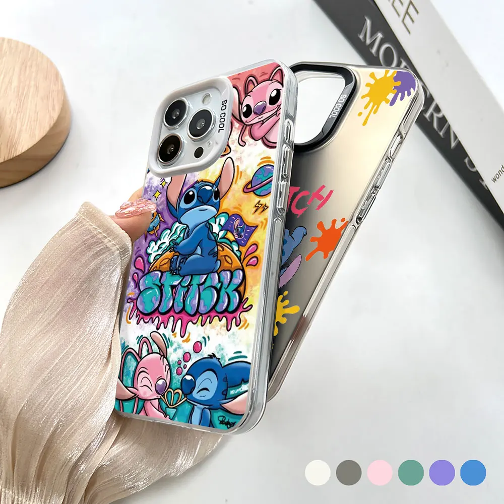 Disney Lilo Stitch Anime PHONE CASE FOR VIVO Y100 Y93 Y91 Y81 Y78 M TI Y77T Y56 Y51 Y50 Y36Y35 Y33Y Y33S Y32 Y22 S PLUS 5G