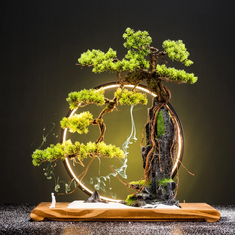 

melting candle Incense holder zen waterfall Buddha fountain lotus incense burner Decoration with reflux aromaterapia home decor