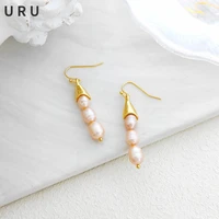 women jewelry natural freshwater pearl earrings delicate design elegant temperament drop earrings for girl lady gifts