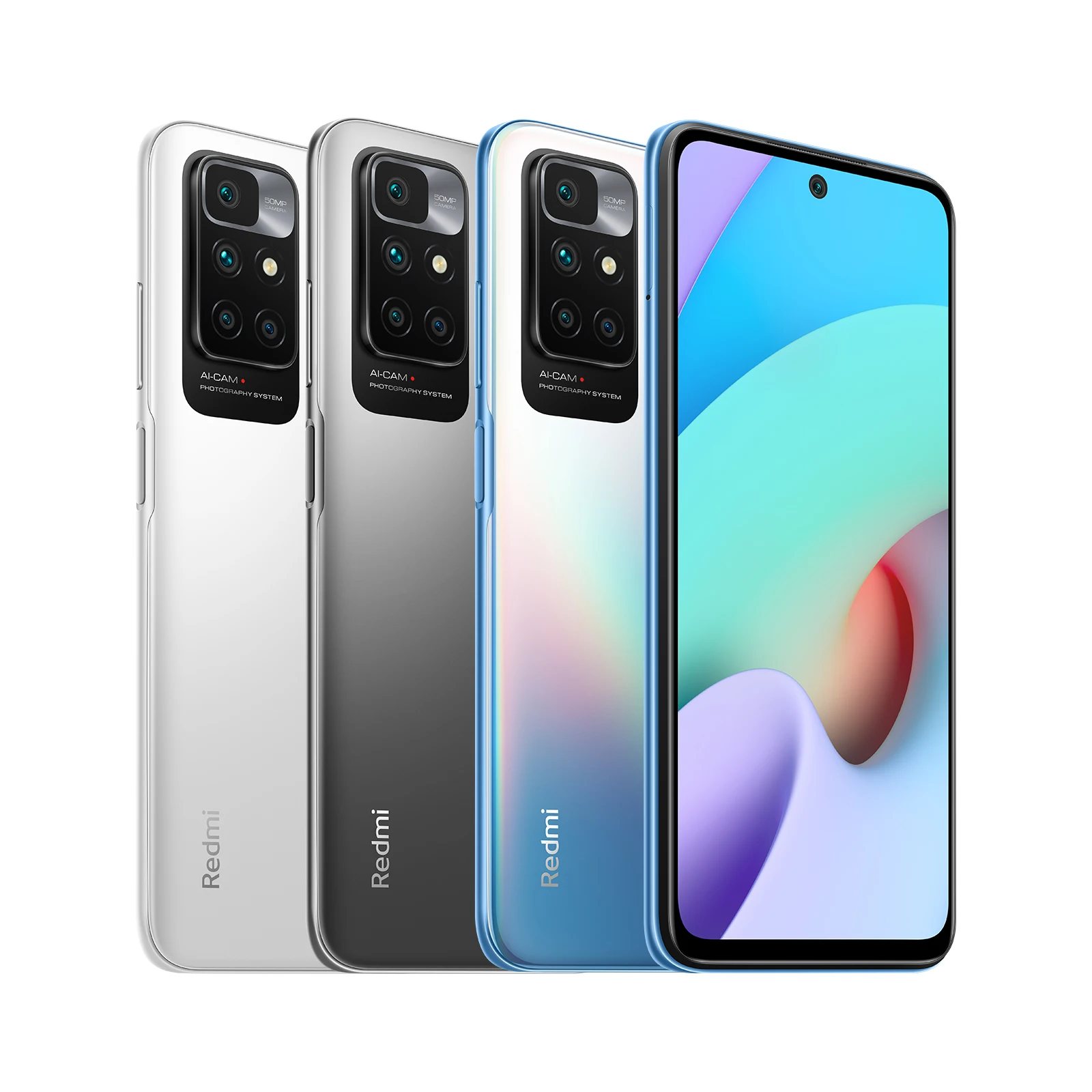 [Официальная гарантия] Смартфон Xiaomi Redmi 10 2022 4+128Гб | NFC 5000 mAh Дисплей 90 Гц FHD+