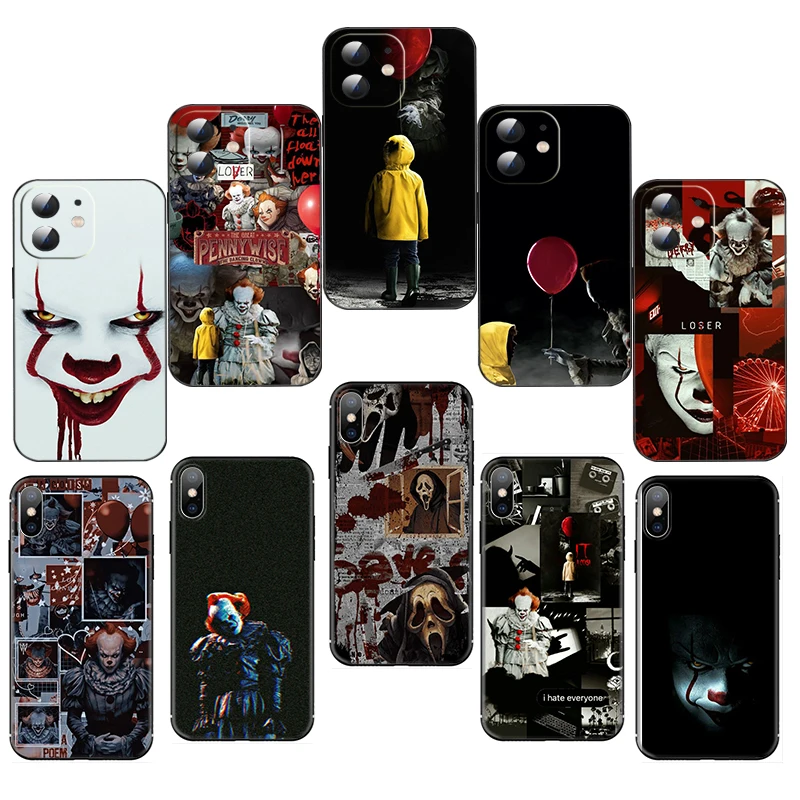 EF16 Pennywise It Мягкий силиконовый чехол для Samsung Galaxy A10 A10s A20 A30 A20S A40S A50 A50S A70 A81 A82 A91 Caver