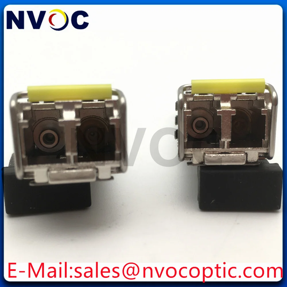 Фото 2 шт. 1.25G SFP 1000Base-ZX 1550 нм SMF, 80 км, оптический модуль-трансивер с дуплексным разъемом LC, одномодовый, для Cisco GLC-ZX-SMD №1