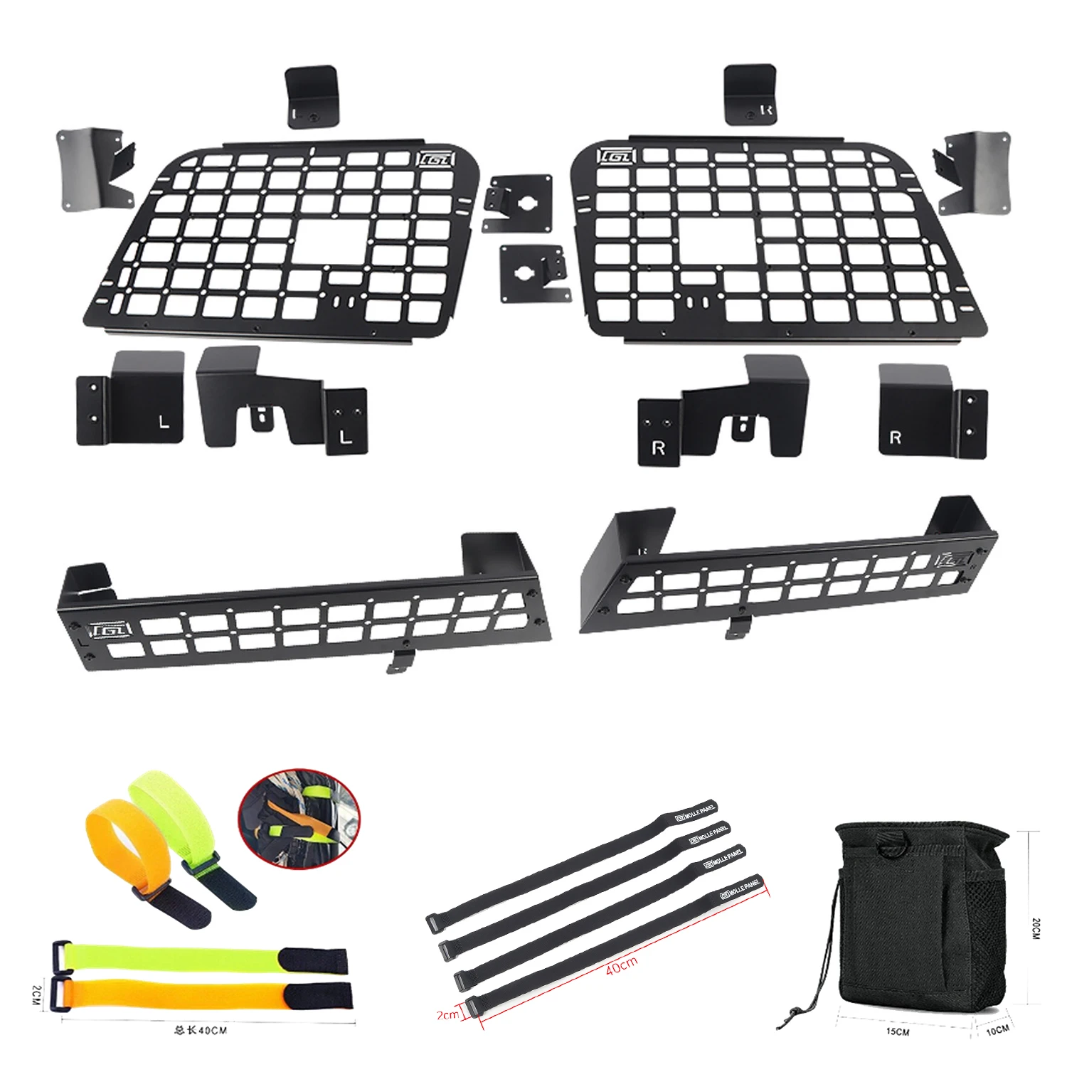 

CGZ для Haval H5 2023 2024 задняя грузовая стойка корзина задний багажник боковое окно облегченная модульная система переноски багажа Органайзер 1 комплект