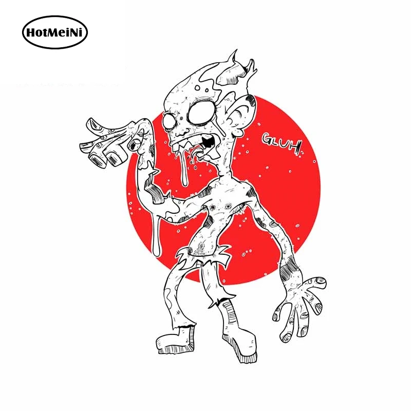 

13cm x 10.2cm for Red Zombie Illustrations Anime Cartoon Bumper Decal Motorcycle Windshield Personality Car Stickers