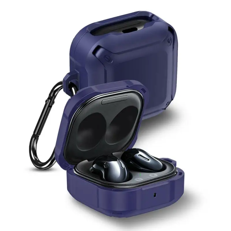 

2023 New Earphone Protective Case Cover For Samsung Galaxy Buds Buds Live Buds TPU Sweat Proof Carrying Case With Hook