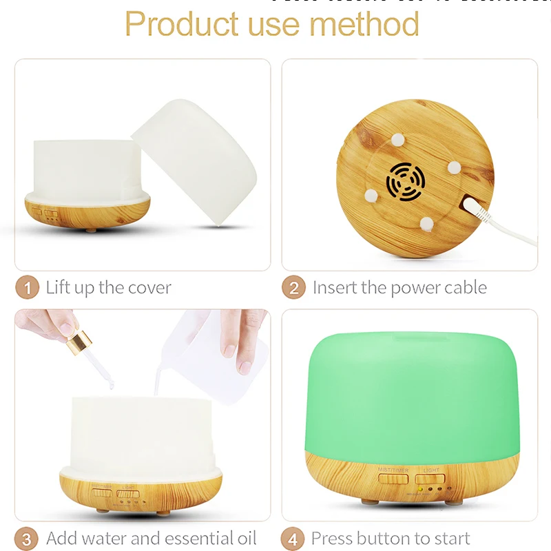 Увлажнитель воздуха ароматическая лампа диффузор для дома ароматерапия