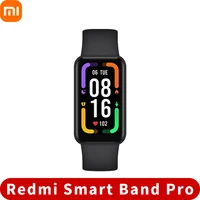 xiaomi redmi smart band pro global version bracelet 6 color amoled 1 47 full display blood oxygen heart rate 5atm waterproof