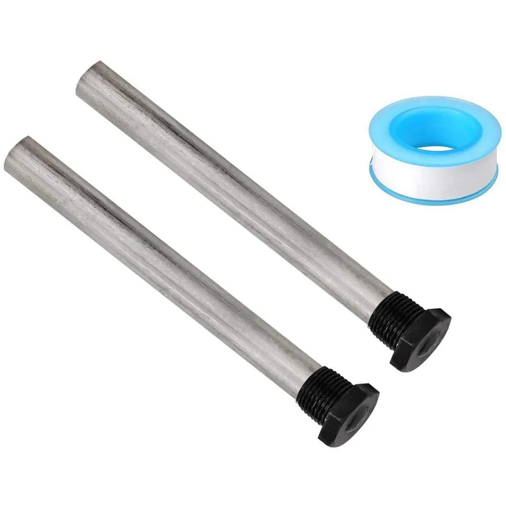 

RV Water Heater Magnesium Anode Rod for Atwood Heaters, 2 Pack 1/2Inch NPT RV Hot Water Tank Anode Rod for RV Heater