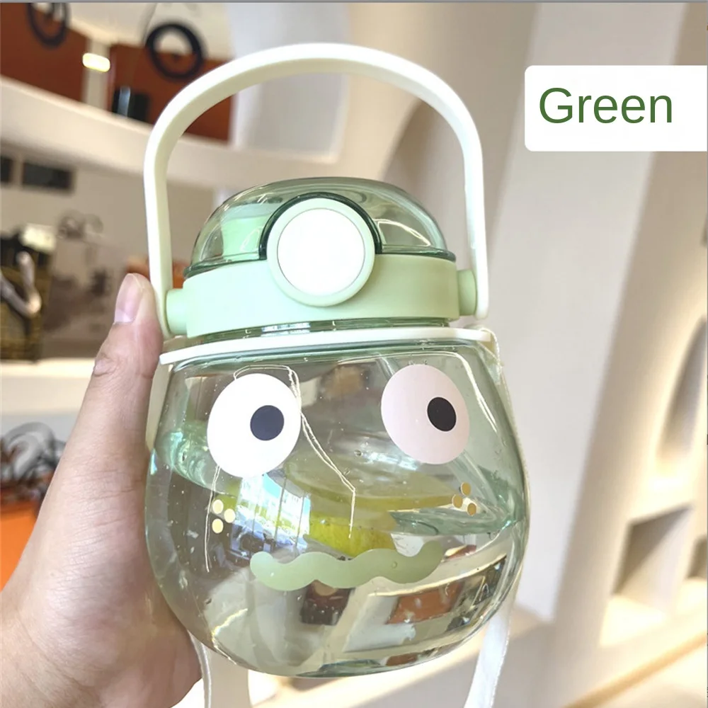 

Household Summer Sports Water Cup 2023 Big Belly Cup For Men And Women Portable Water Bottle Kitchen Gadgets Children's Cute