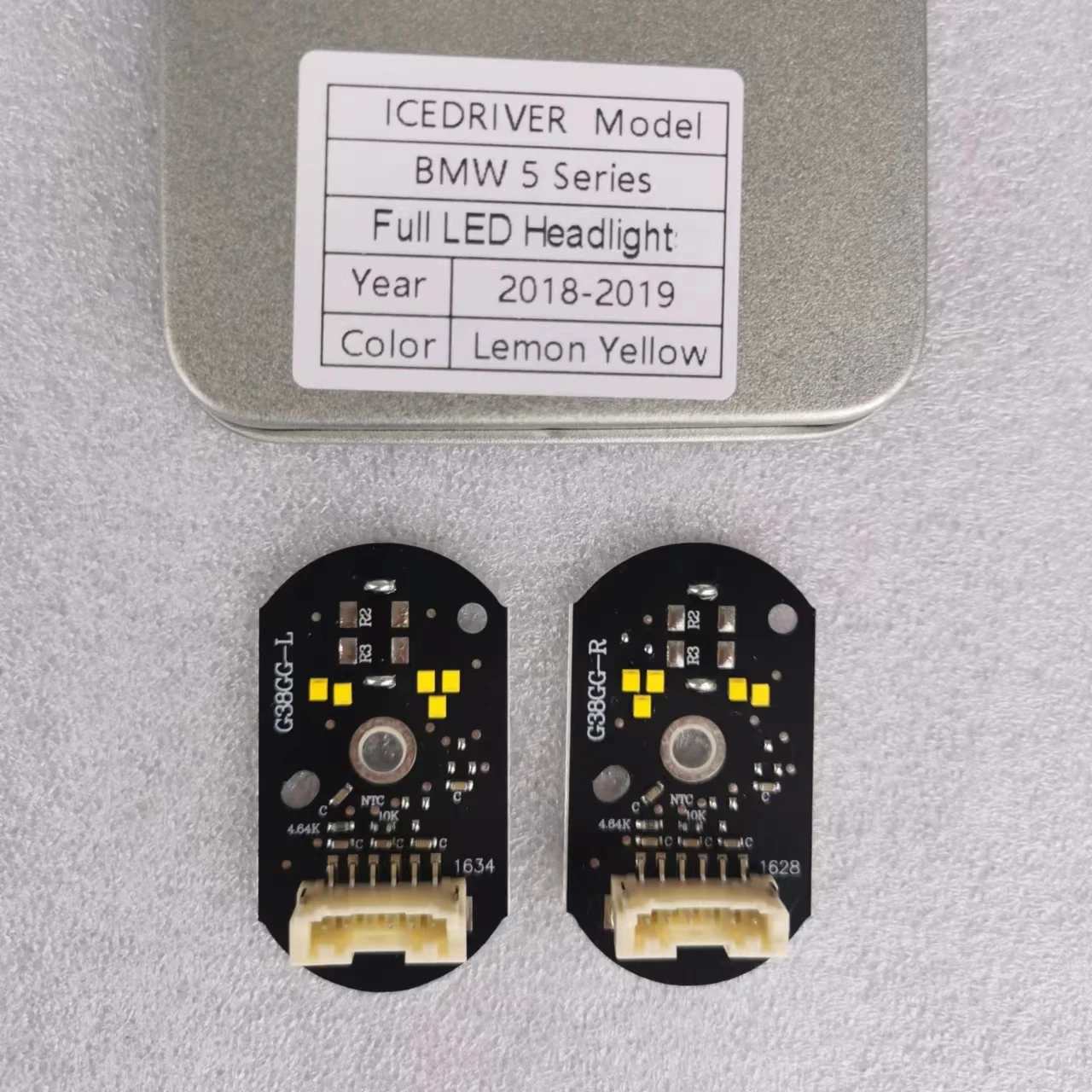 Дневные ходовые огни Icedriver для BMW 5 серии M5 F90 DRL RGB многоцветсветодиодный