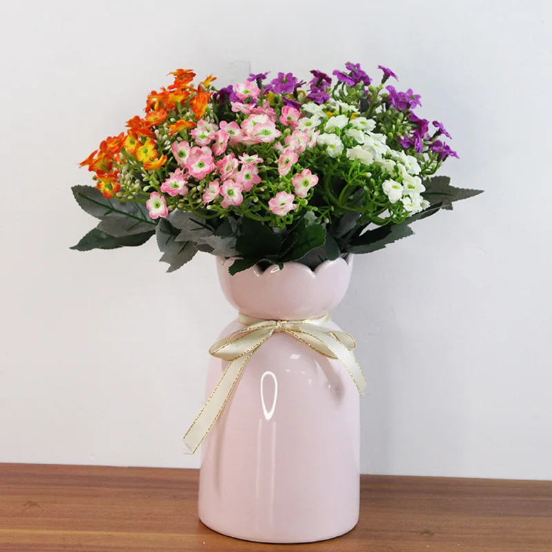 

Artificial Flowers Daisy Magnolia Chrysanthemum Silk Flower Wedding Decoration DIY Garden Office Vases Home Decor Fake Plants