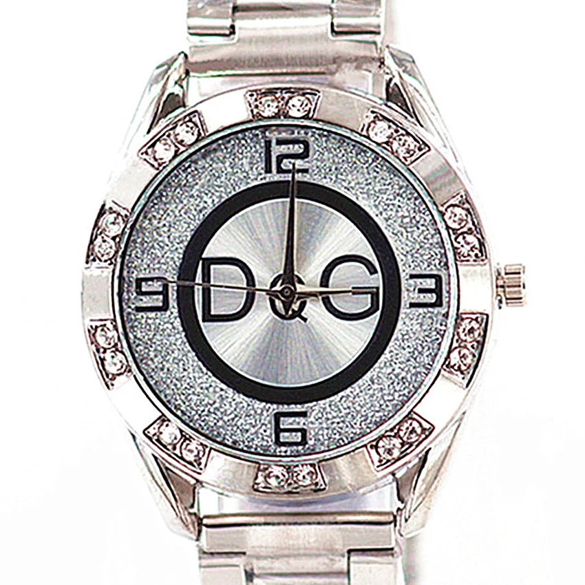 Reloj mujer 2020 New DQG Famous Brand Casual Quartz Watch women Gold Silver Full Steel Luxury women watches Zegarek