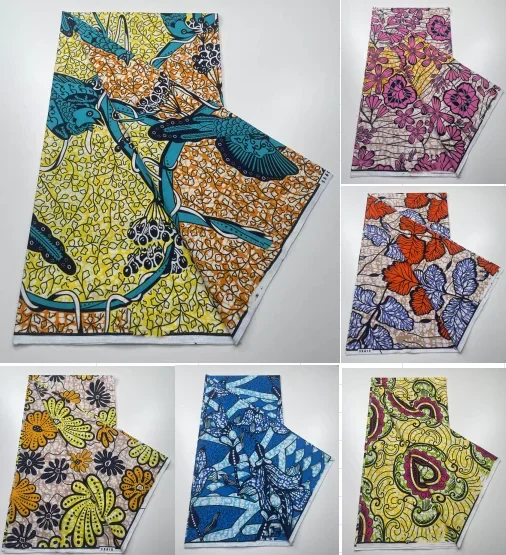 2023 лучшее качество самая дешевая цена африканские 100% хлопковые восковые ткани