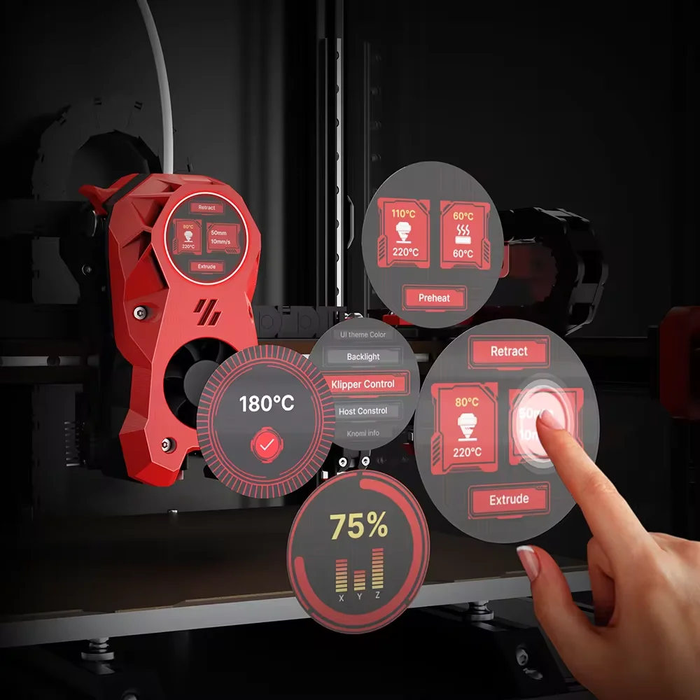 BIGTREETECH KNOMI V1.0 для 3D принтера Klipper Voron stealthburn экран дисплея детали сделай сам