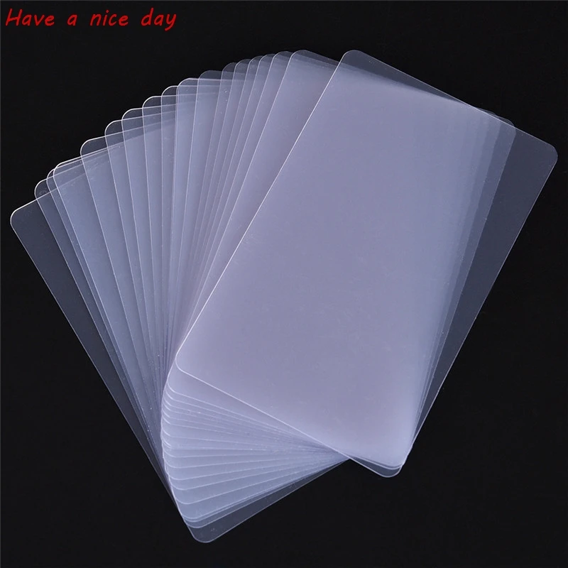 

10pcs Clear Plastic Card Pry Opening Scraper for iPad Tablet for Mobile Phone Glued Screen Repair Tool